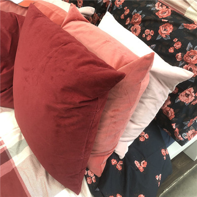 IKEA宜家 桑尼拉 抱枕套沙发靠垫套面容全棉纯色抱枕50x50厘米