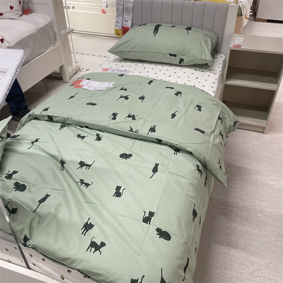 IKEA宜家小猫咪图案儿童学生被套