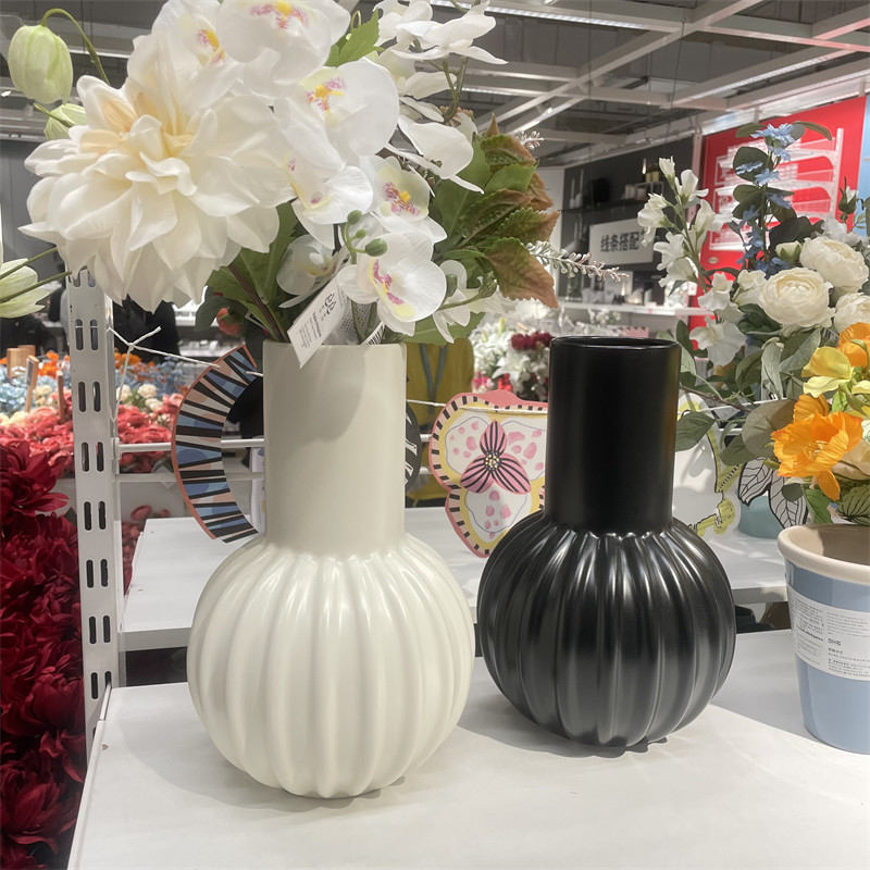 IKEA宜家 斯古通德 花瓶插花花器家居装饰桌面摆件简约时尚花瓶