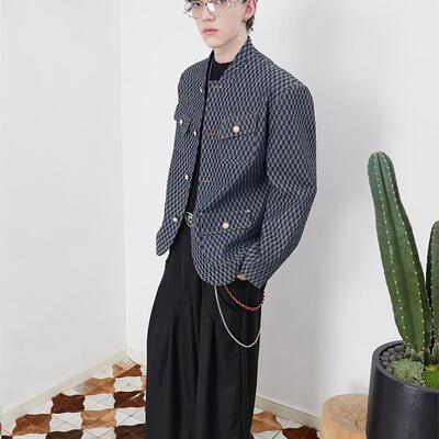 ASSEENclean牛仔西装夹克