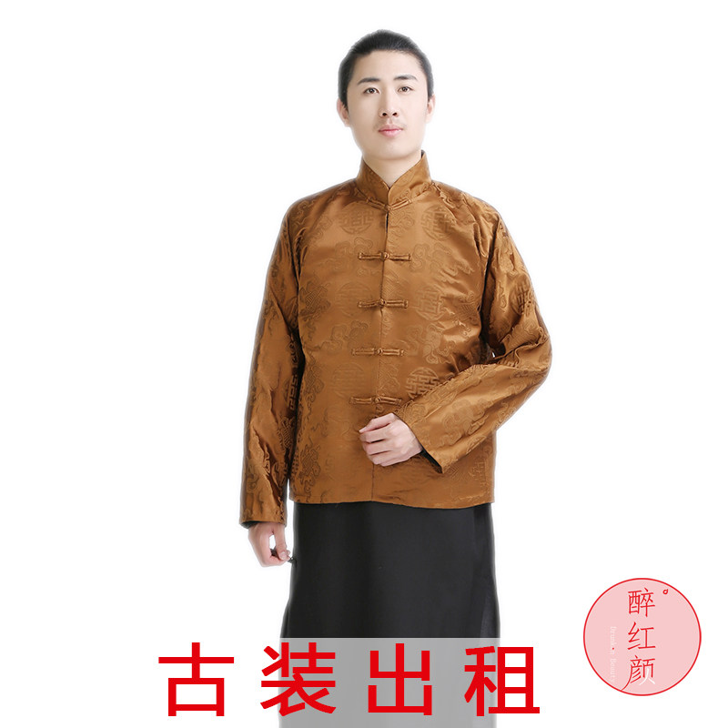 【租赁】清末明初老爷装商人师爷让子弹飞角色服装杨万里服装演出