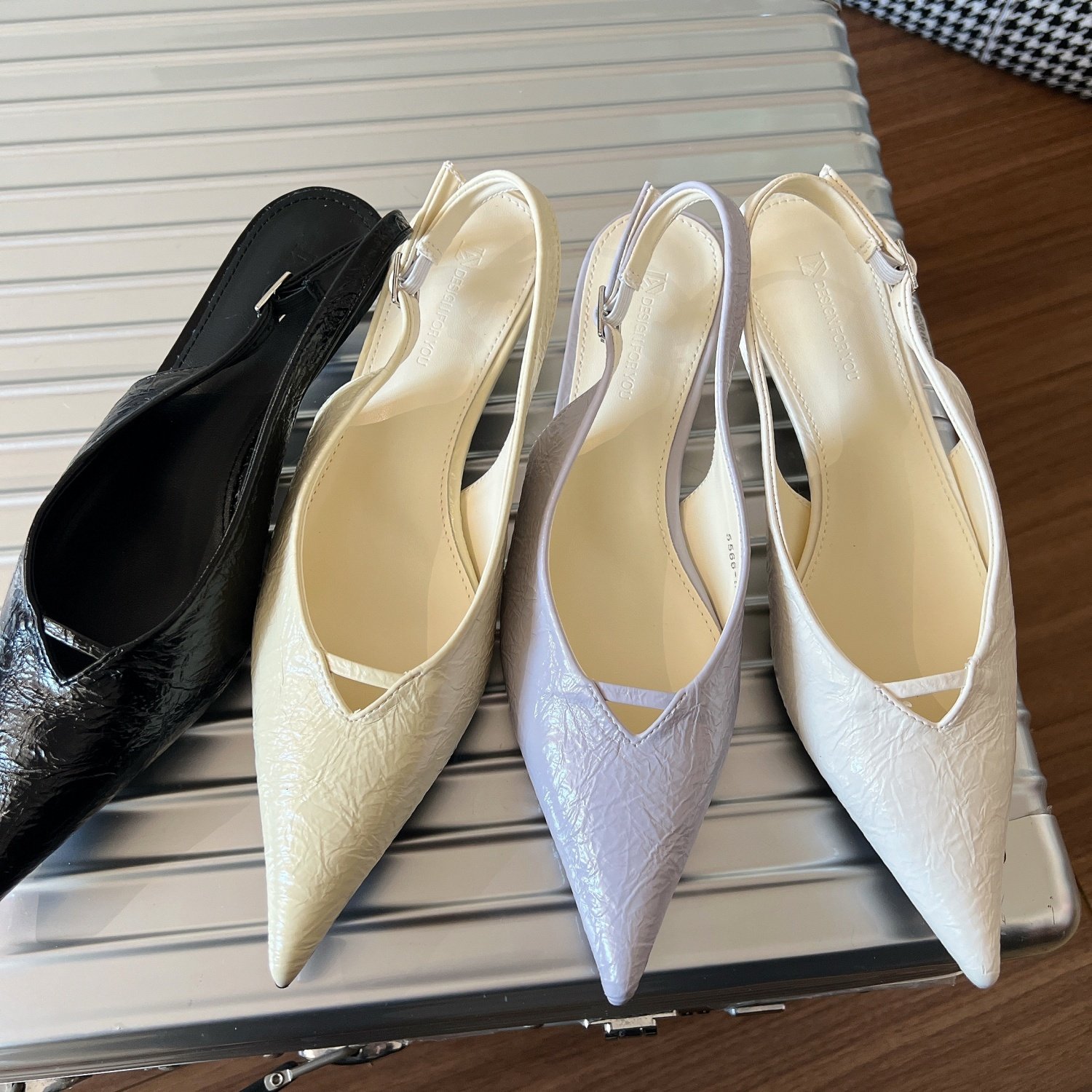 2026春季新款温柔风尖头后空单鞋女细跟中跟淑女鞋子简约浅口女鞋,女鞋,浅口单鞋,淘宝优惠券,粉丝福利购,淘宝优惠卷