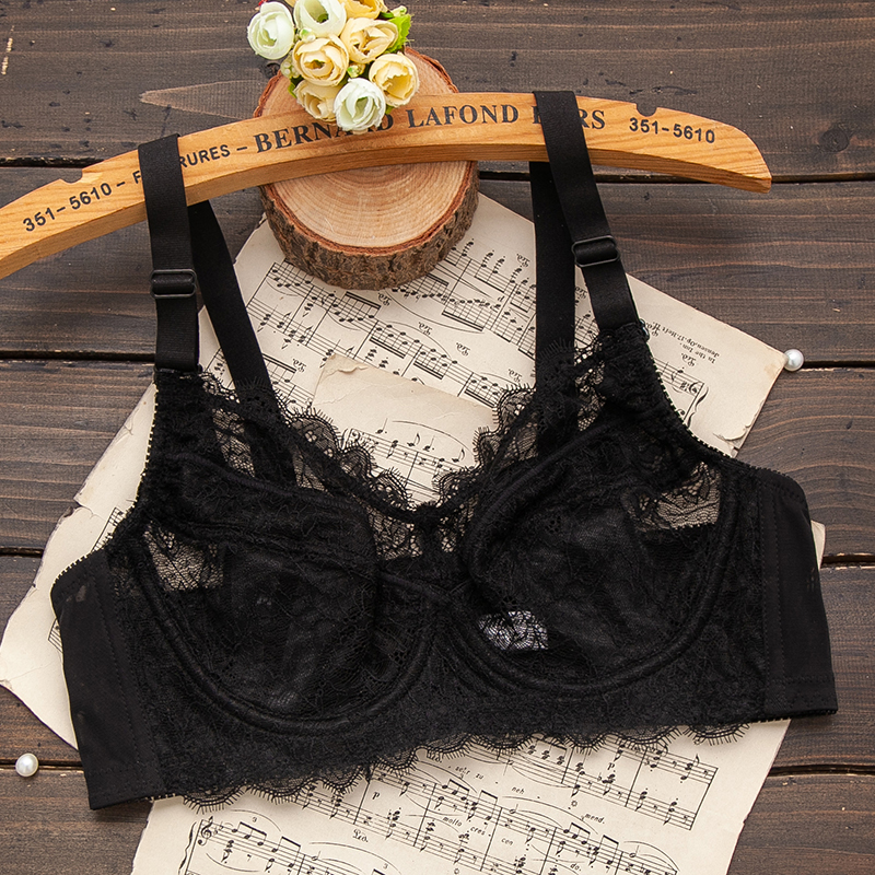 超薄防露点轻薄透气软钢圈大胸显小大码文胸收副乳大罩杯内衣,女士内衣/男士内衣/家居服,文胸,淘宝优惠券,粉丝福利购,淘宝优惠卷