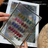 麦鹿 复古秋冬爆闪碎钻甲油胶反光蹦迪璀璨指甲油胶美甲店用