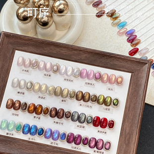 猫眼胶懒人一步胶猫眼甲油胶裸色三合一指甲油胶建构底胶美甲油胶