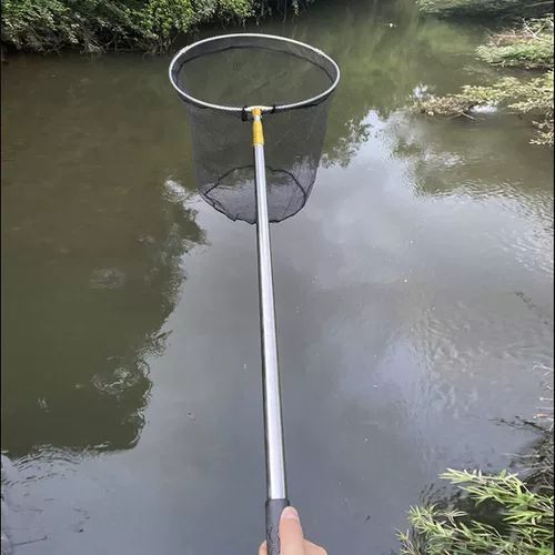 Телескопическая складная рыболовная сеть из нержавеющей стали для рыбалки, полный комплект