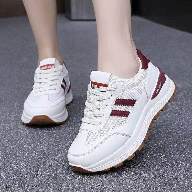 【顺丰包邮】运动鞋休闲百搭透气网面小白鞋时尚软底春跑步防滑网