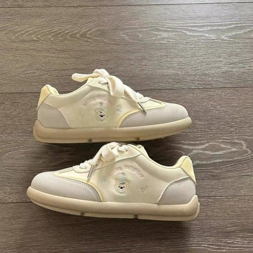 休闲百搭原创小众小白鞋女2025年春季新款运动休闲板鞋德训鞋潮