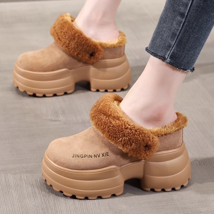 2025新款内增高女鞋厚底高跟小皮鞋女时尚休闲百搭小个子休闲鞋