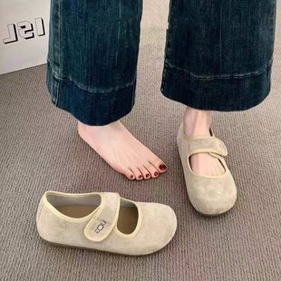 女一脚蹬懒人博肯拖鞋 包头半拖鞋 厚底勃肯鞋 春夏季 女外穿2025新款