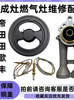 适用集成灶金帝/普森/风田/亿田/时歌/帅丰/炉头分火器燃气灶配件