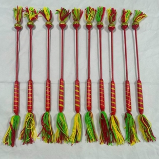 新款高档纯手工花式鼓棒一对演出打鼓棒鼓槌多种鼓型45-50厘米