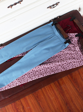 K136-P4 童装110-140码 欧美单儿童棉打底裤女童休闲长裤春秋外贸