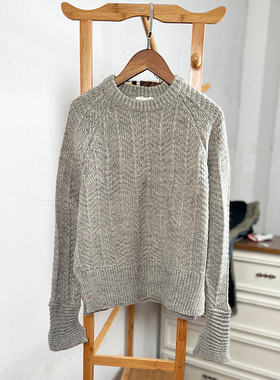 瑕疵K614-Y2 童装150-170码 欧美亲子装儿童毛线衣毛衣针织衫外贸