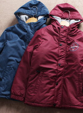 瑕疵C092-V2 童装欧美儿童棉袄拉链衫棉衣中大童男童女童冬装外贸