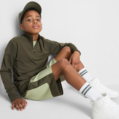 N3童装 128 170码 瑕疵K630 欧美儿童长袖 T恤速干透气户外男女外贸