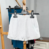 女童双层裤 童装 140码 K663 春秋款 欧美儿童蕾丝短裤 淑女贸