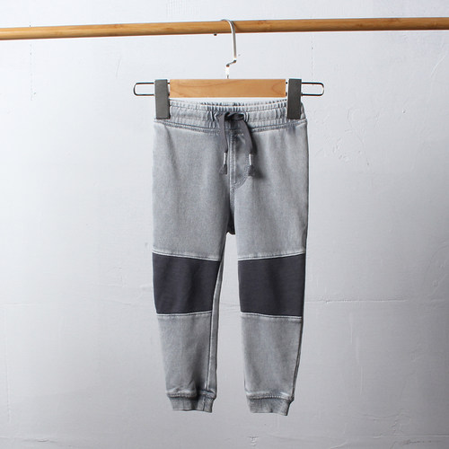 瑕疵小毛圈长裤休闲裤外贸重水洗