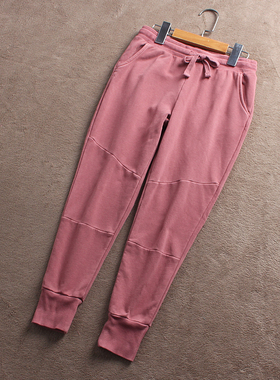 瑕疵 D879-G4 童装120-160码 欧美儿童加绒长裤中童春秋女童外贸