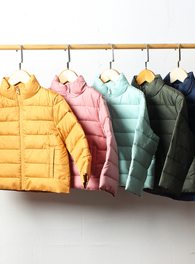 瑕疵 J639-63童装98-164码 法国儿童薄款棉袄棉衣冬季男女童外贸