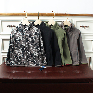 童装 长袖 115 欧美儿童摇粒绒拉链衫 外套男女童外贸 155码 J642