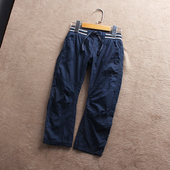 欧美单儿童双层长裤 童装 E543 128码 纯棉休闲裤 中童春秋外贸