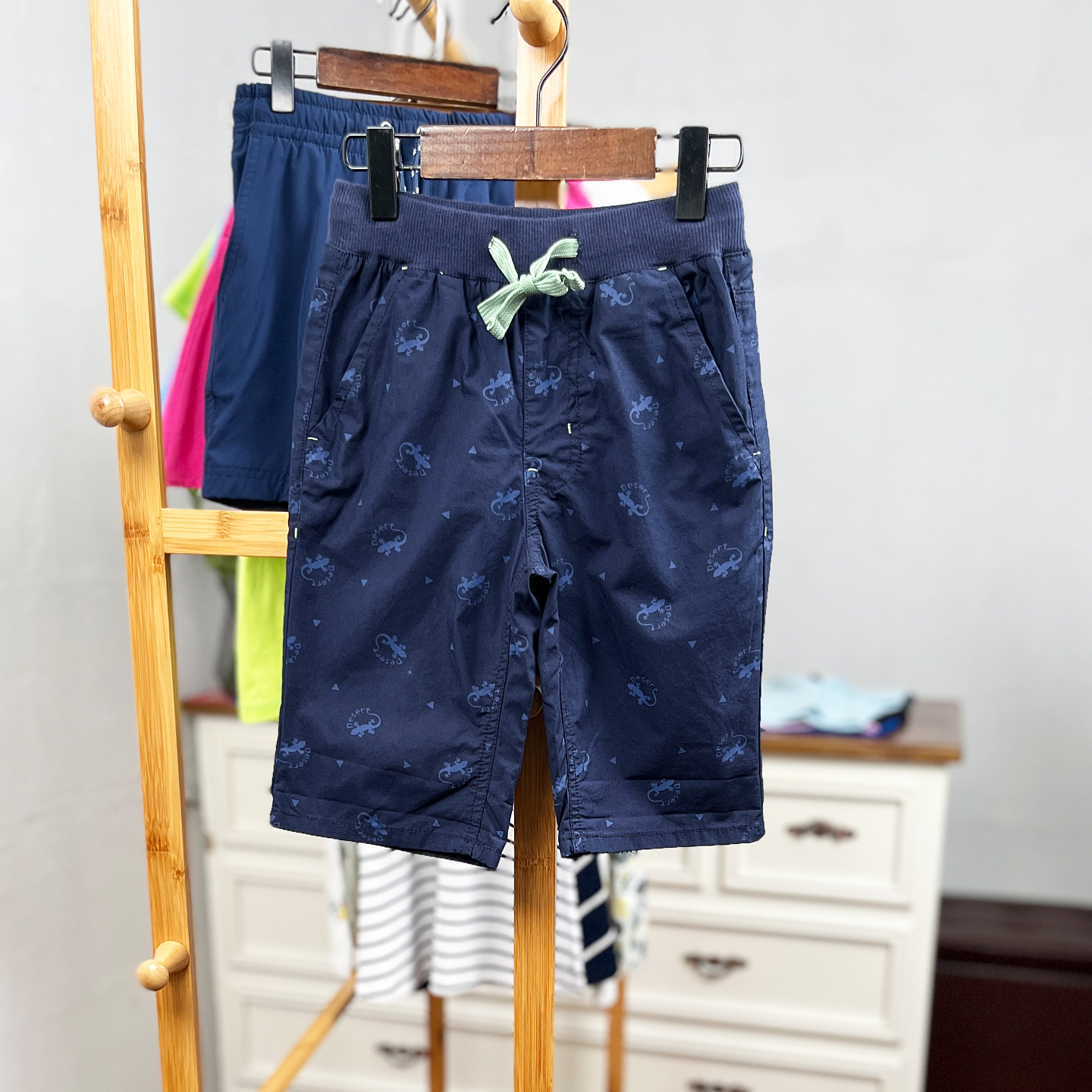 K406 童装98-152码 欧美儿童纯棉短裤休闲裤男童夏季可爱外贸