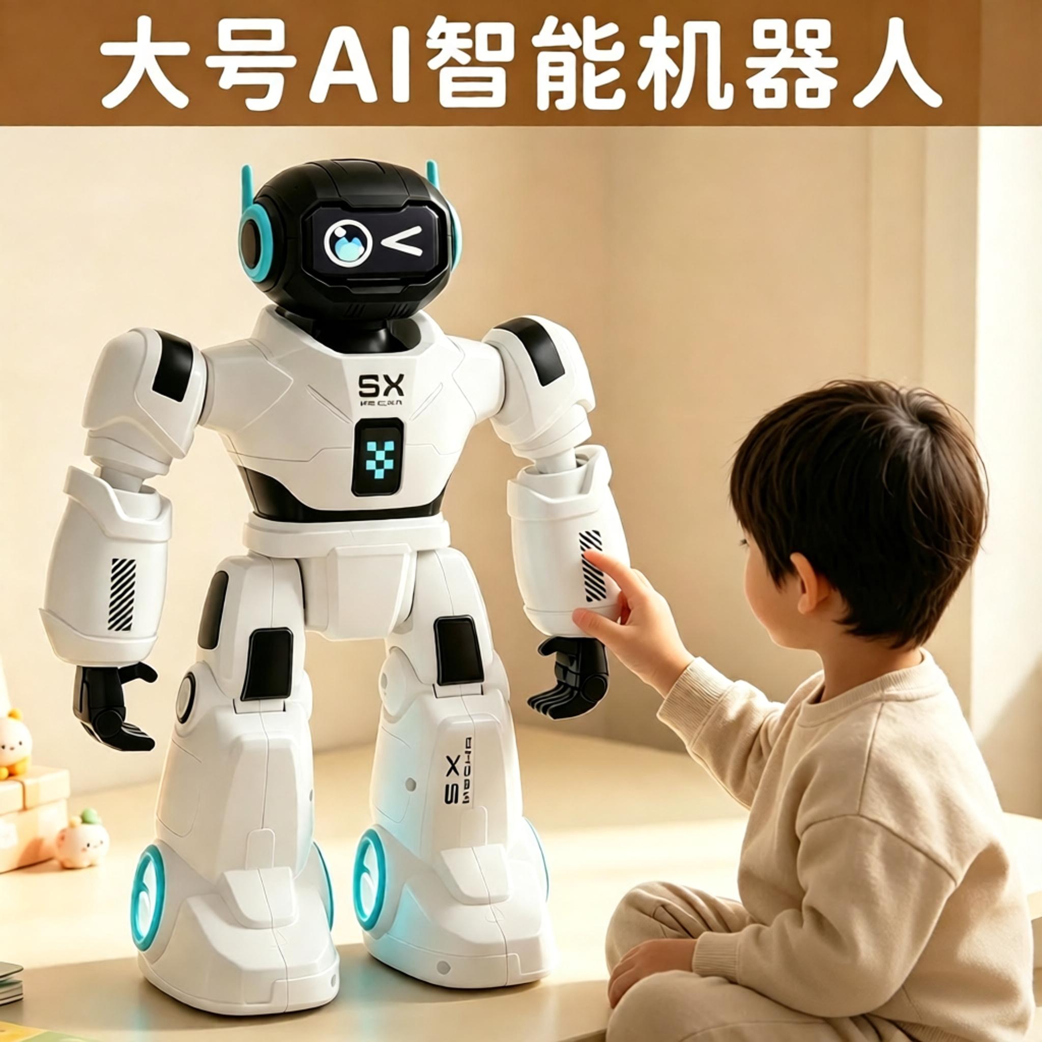 2026新款ai智能机器人遥控儿童玩具男孩的生日礼物男童6岁以上3到