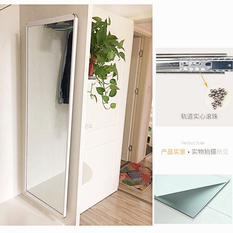 限5000张券衣柜镜子内装试衣镜里伸缩衣柜全身