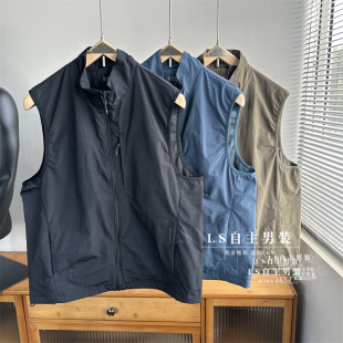U家！户外机能！ 外贸男装春季男女情侣防风背心休闲百搭马甲外套