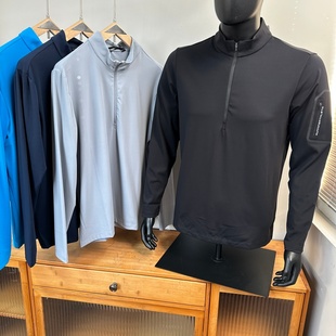 户外骑行四面弹力速干休闲运动型长袖 柜单890 T恤男 清货 差个标