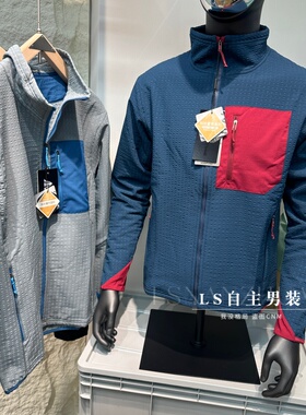 【R2系~撞色+加绒保暖】秋冬季男女情侣款户外休闲立领夹克外套潮