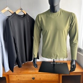 速干透气高弹运动圆领长袖 外贸男装 T恤打底 专业户外 茑系清货