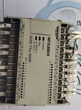 {议价}FXos一30MR，三菱PLC，，成色以图为准