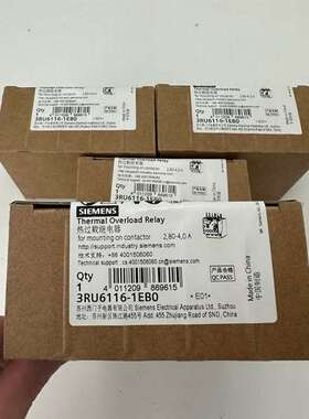 {议价}3RU6116-1EB0正品