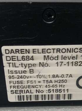 {议价}DEL684 17-1182  DAREN ELECTRON