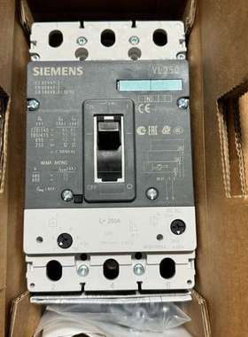 {议价}断路器VL250 3P 250A 热磁式3VL3725