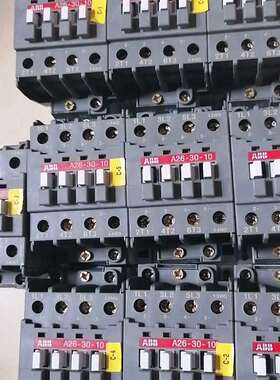 议价ABB接触器 A26-30-10 AC220V  共10只，
