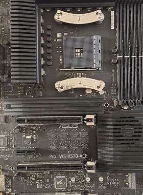 {议价}华硕pro ws x570-ace  am4服务器主板