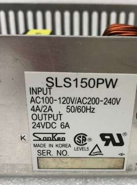 {议价}SLS150PW SaKen 工业工控设备电源24VDC6A