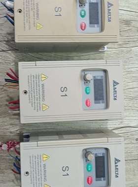 {议价}VFS002S21A台达变频器，0.2KW，220V，成色如