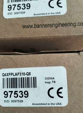 {议价}邦纳传感器正品带包装Q4XFPLAF310-Q8带包