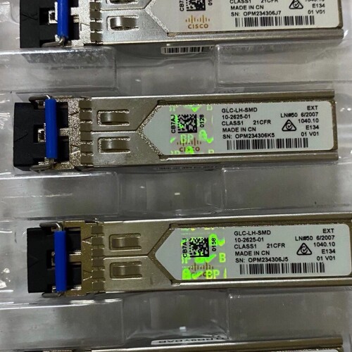 议价思科CISCO千兆单模光模块，GLC-LH-SMD新款绿
