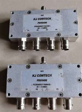 {议价}kj comtech 射频同轴功率功分器，型号PD004