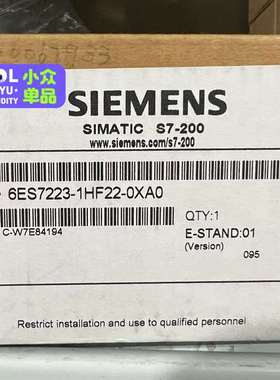 {议价}6EsS7223-1HF22-0XA0未拆封