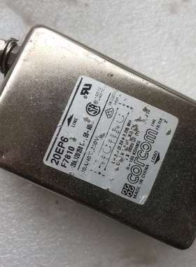 {议价}CORCOM双极电源滤波器20A滤波插座