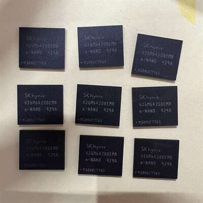{议价}正品H26M64208EMR，剩余用料十几片，EMMC内