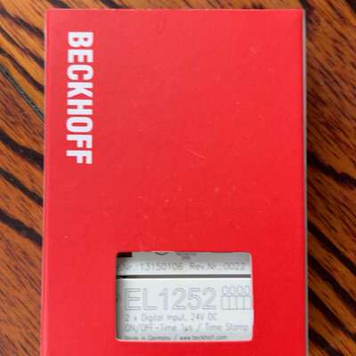 议价倍福模块EL1252 剩余4个标价出