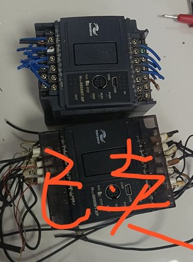议价还有一个汇川PLC，H1U-0806MT-XP，拆机