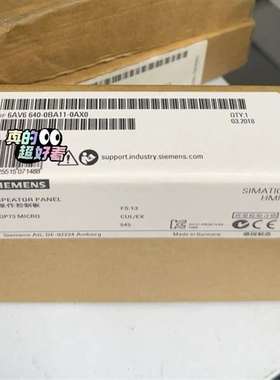 {议价}6AV6640-0BA11-0AX0  6AV6 640-0